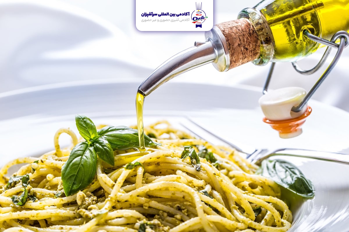 بهترین پاستا با روغن زیتون