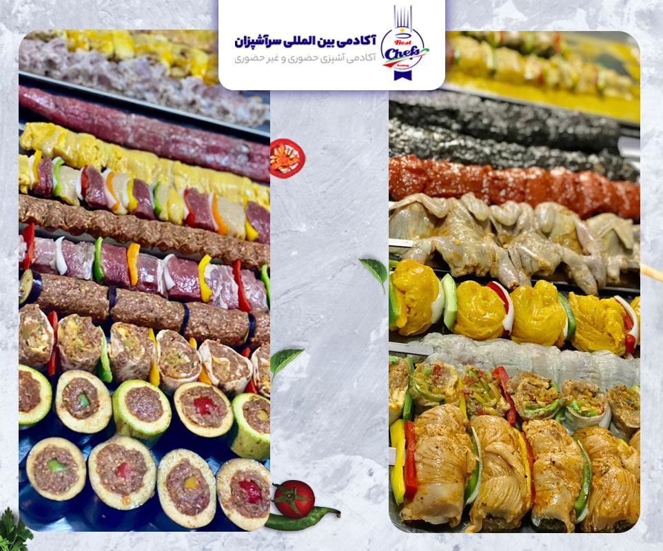 انواع کباب ایرانی 
