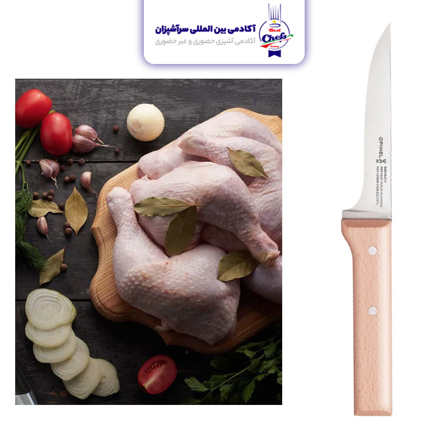 چاقوی مخصوص گوشت مرغ و پرنده Poultry-Boning-Knife