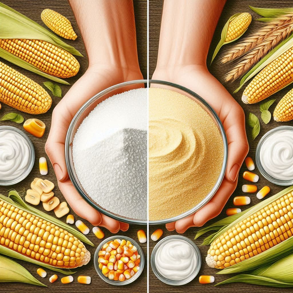 تفاوت آرد ذرت و نشاسته ذرت