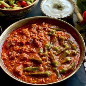 خورشت بامیه