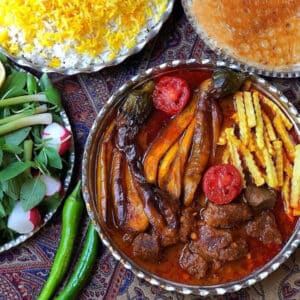 خورشت قیمه بادمجان