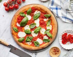 طرز تهیه پیتزا مارگاریتا