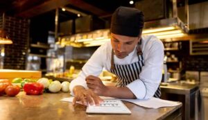 وظایف سرآشپز یک رستوران