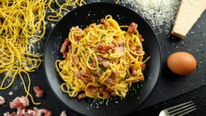 پاستا کاربونارا