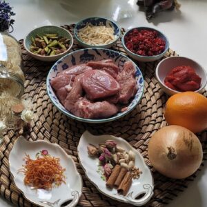 مواد اولیه قیمه نثار