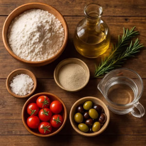 طرز تهیه نان فوکاچیا