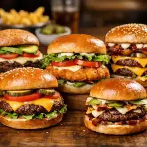 معرفی انواع برگر