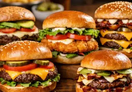 معرفی انواع برگر