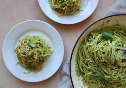 طرز تهیه پاستا پستو